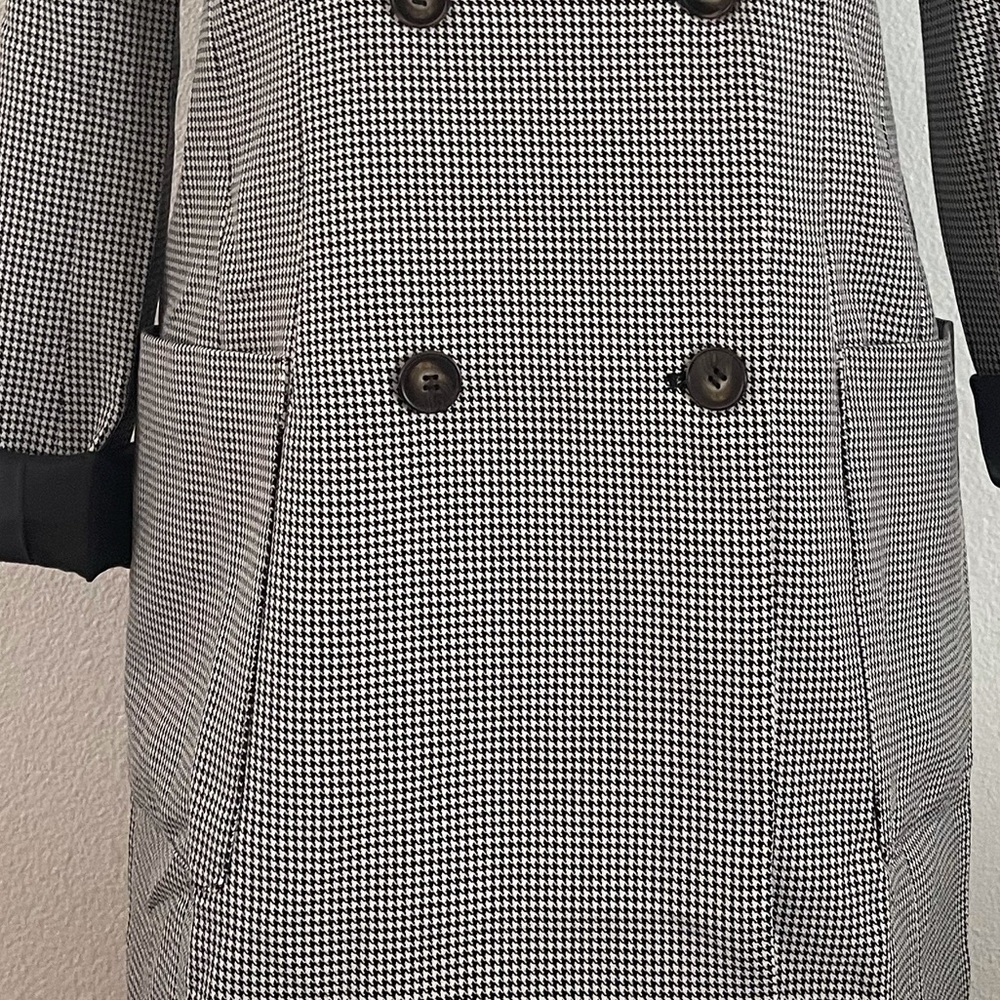 Houndstooth Double Breasted Jacket - image 3